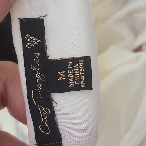 CITY TRIANGLES Romper Hi Lo Dress - Picture 3 of 5